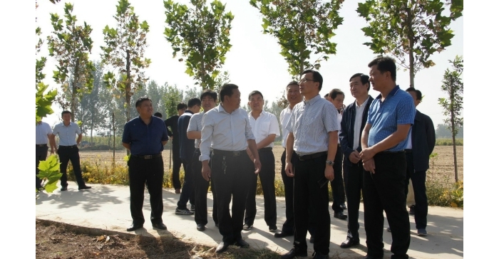 副市長任慶虎來汶上縣視察“三秋”生產(chǎn)、秸稈禁燒和河長制工作