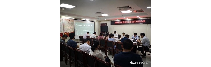縣統(tǒng)計局召開重點單位勞動工資業(yè)務(wù)培訓(xùn)會議